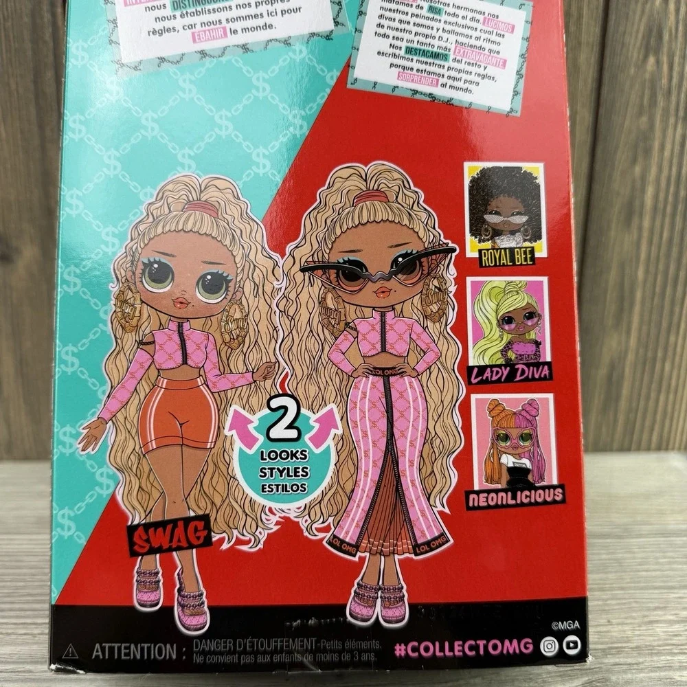 LOL Surprise! O.M.G. SWAG  Fashion Doll (2 Looks) New Sealed